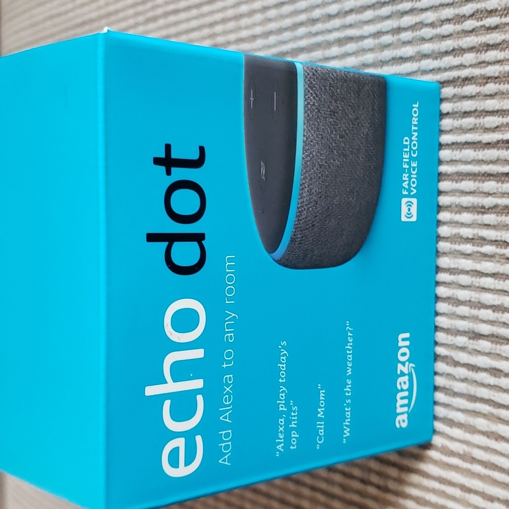 Amazon Echo Dot 3rd Generation with Power Adapter
